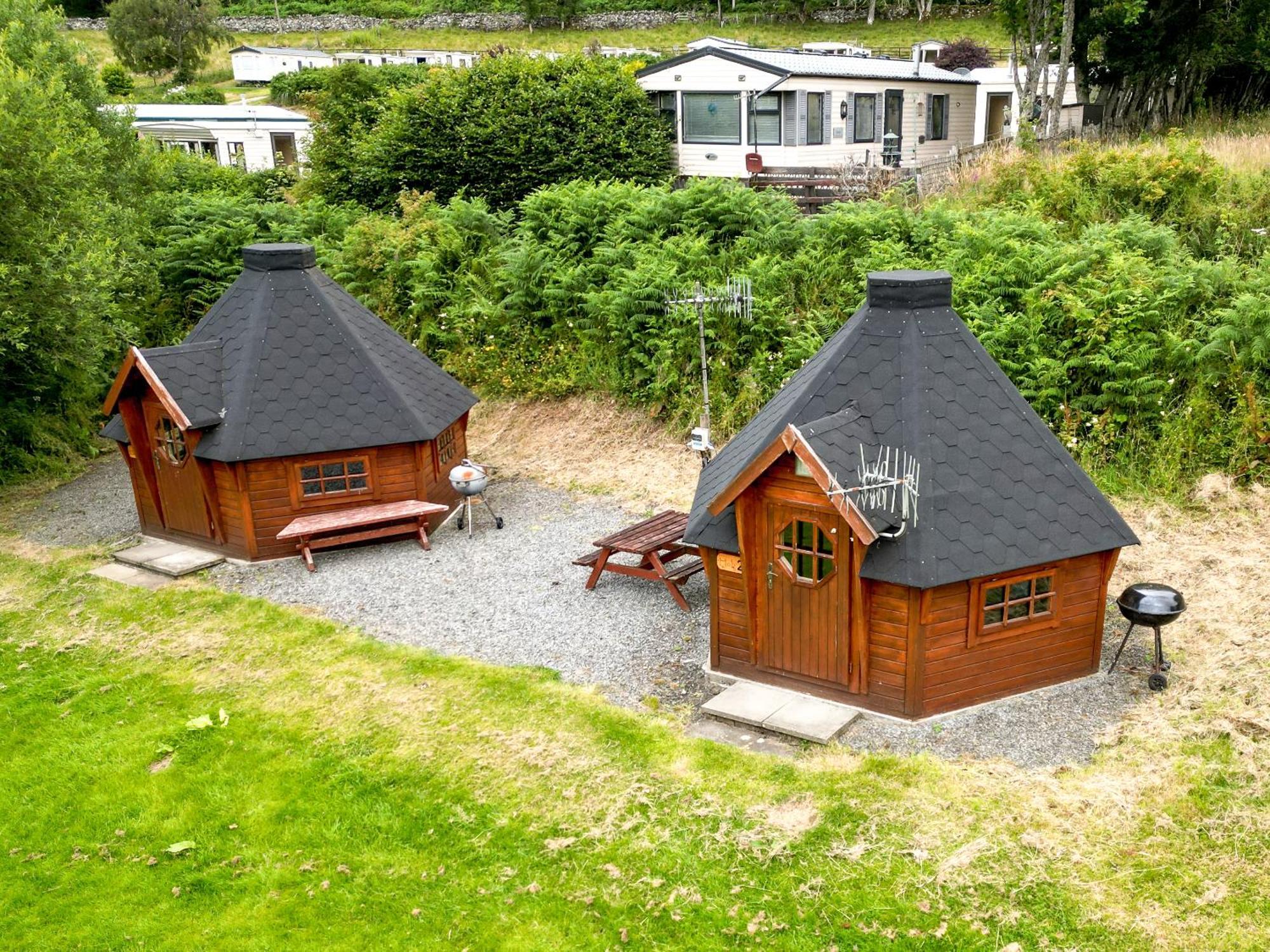 Cruachan Caravan And Camping Farm Killin Exterior foto